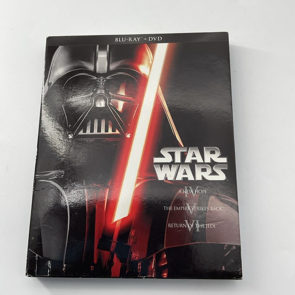Star Wars Trilogy (Blu-ray/DVD, 2013, 6-Disc Set)